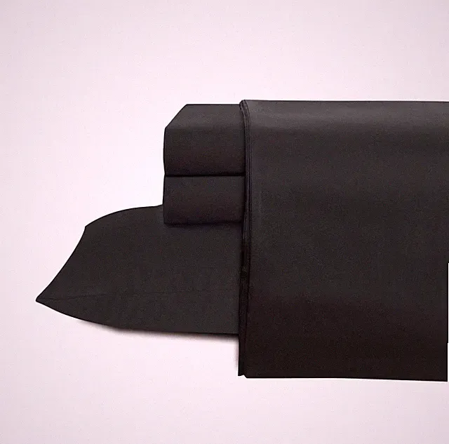 100% Cotton Full Bed Sheets Set - 600 Thread Count Sateen - 4 Piece Bed Sheet...