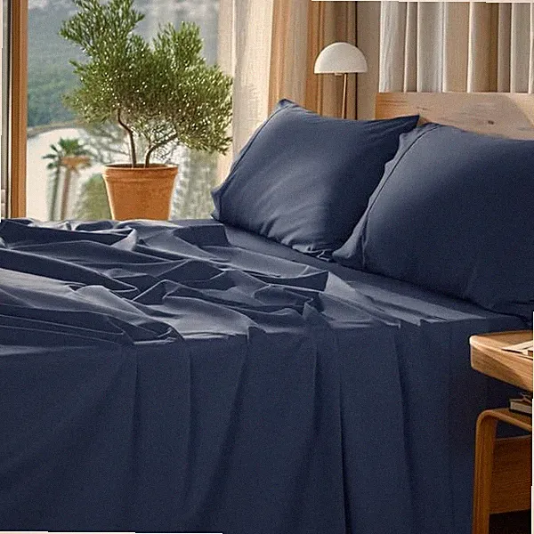 100% Egyptian Cotton Sheets Set - 1000 High Thread Count, Luxury 5-Star Hotel...