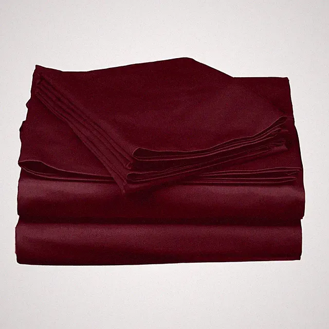 1000 TC EGYPTIAN COTTON WINE SOLID RV CAMPER & BUNK BED SHEET SET ALL SIZES