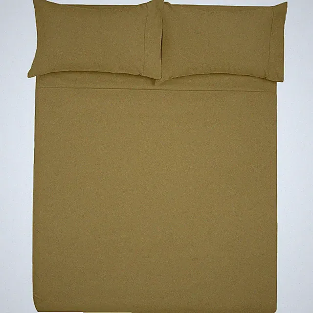 4 PCS Luxury Soft Microfiber Fitted Bed Sheet Set RV Bunk 42x80 Inch Taupe