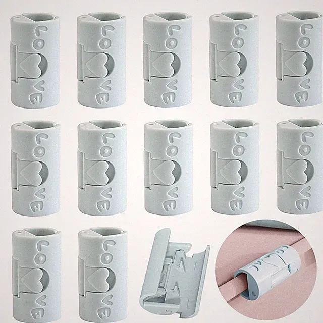 DonLeeving 20 PCS Bed Sheet Grippers Duvet Cover Clips for...