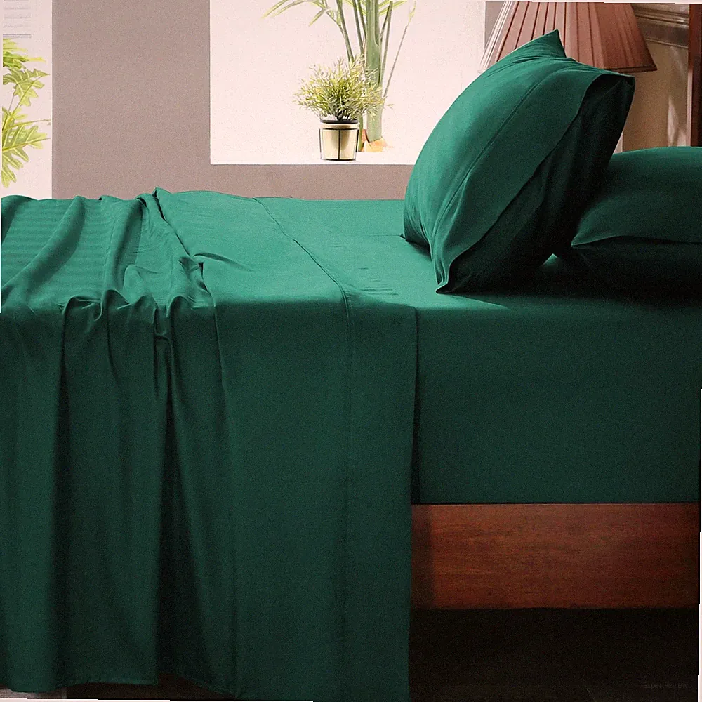 Extra Deep Pocket King Sheets 18-24 Inch 1000 Thread Count 100% Egyptian Cott...