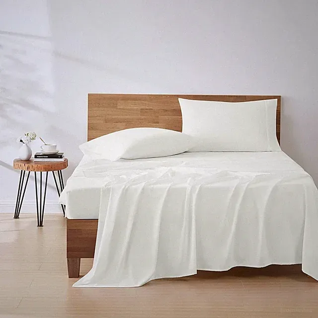 Luxury 4 Piece 3/4 Full Bunk Sheet Set, Ultra Soft Microfiber Sheets with Dee...