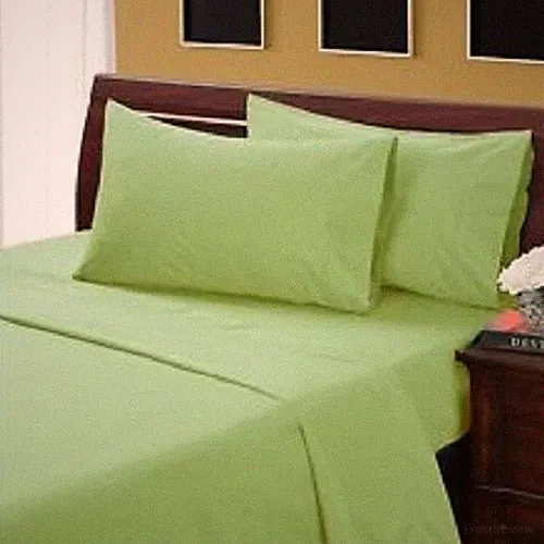Sage Solid 4 Pc Bed Sheet Set Choose Size's 1000 Thread Count 100% Egyp Cotton