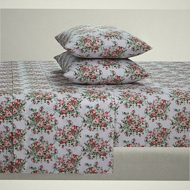Softest 100% Cotton Sheets, 300 TC Percale Weave, Queen