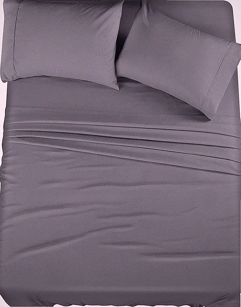 Utopia Bedding King Sheet Set – 4 Piece Bed Sheets for King Size Bed, Soft and
